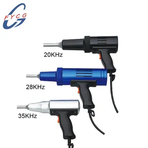 Soldador ultrasónico portátil de plástico, máquina de soldadura manual de 28Khz