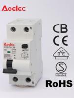 Disjoncteur différentiel électromagnétique (RCBO) 10kA 2P CN AUB7HLM