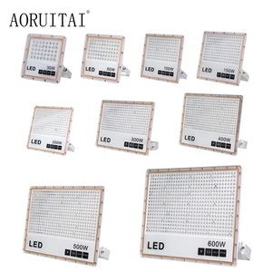 Aoruitai lumen cao bãi đậu xe nhôm IP65 không thấm nước ngoài trời 30 50 100 150 200 300 400 500 600 wát LED FLOOD LIGHT - Product Image 1