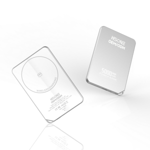 L148B 7.3mm Ultra Slim Magnetic Power Bank with Lanyard Hole 15W Wireless 20W PD Fast <b>Charging</b> and LED Display - Product Image 2