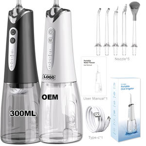 Irrigador Oral Irrigador Oral Portátil Dental Water Flosser Limpeza Dentes Waterflosser Elétrico Sem Fio IPX7 Irrigador Oral - Product Image 1