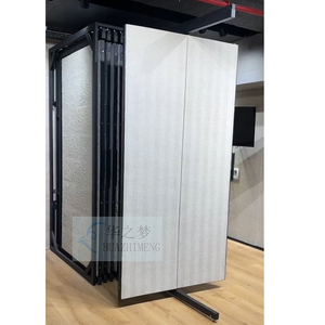 Nặng xoay gạch đá Granite hiển thị giá 1.22x2.44 UV tấm đá cẩm thạch hiển thị đứng sàn gỗ hệ thống hiển thị - Product Image 1