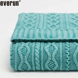 Verde magico 50 cz65 linea aerea coperta <span class=keywords><strong>100</strong></span>% cavo di cotone a maglia tessuto in finta lana d'agnello Sherpa - Product Image 2