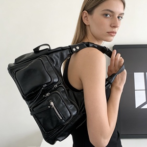 Tas Hobo Fungsional Multi-Saku Terbaru <span class=keywords><strong>2026</strong></span> Tas Selempang Kulit Wanita Model Tote - Product Image 5