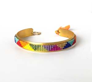 Premium Quality <b>Gold</b> Plated Miyuki <b>Beads</b> Hand Made <b>Bracelets</b> - Product Image 1