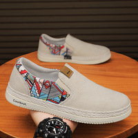 Nouvelles chaussures plates et chaussures en tissu respirantes pour le printemps et l'été