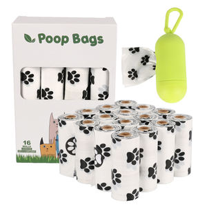 <span class=keywords><strong>S</strong></span>ıcak satış yüksek kalite biyobozunur Pet köpek kaka poşetleri özel Logo baskılı çevre dostu plastik Doggie atık torbaları toptan - Product Image 2