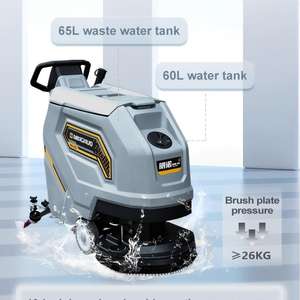 MN-V52 Nettoyeur de sols électrique à eau froide, nouveau, 24V, à pousser, efficacité 2300 m²/h, autonomie de 2 à 2,5 heures, réservoir de 42 gallons, grand modè<span class=keywords><strong>le</strong></span> - Product Image 6