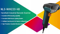 Lecteur de codes-barres laser pour supermarché NLS-NVH220-HD, scanner de codes-barres portable filaire USB pour Newland