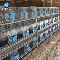 Boîte de nid d'évier à 12 portes, cage de lapin commerciale, équipement d'élevage de volaille
