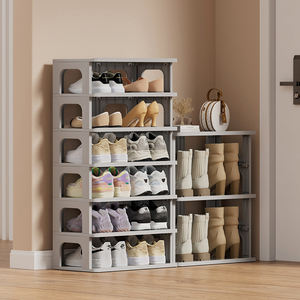 HAIXIN-Étagère à Chaussures Pliable en PP Améliorée pour la Maison, Gain d'Espace, Placement Sécurisé de Tous les Types de Chaussures - Product Image 5