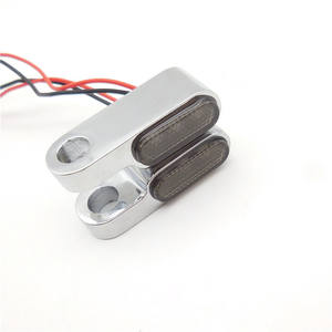 Accessoires pour motos, mini clignotants LED, éclairage de guidon de vélo électrique, clignotants gauche et droit, éclairage de guidon de scooter - Product Image 3