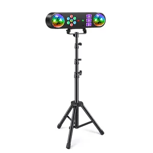 Hot Sell 5 in1 Magic Disco Ball mit UV-Blitz LED Par kann rot grün Laser DJ Light Stand Truss schwarz einstellen
