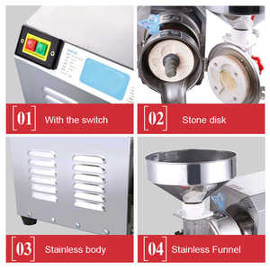 Venta al por mayor de acero inoxidable de fábrica de venta directa de la industria de Chile rojo máquina de molienda de trigo en polvo - Product Image 6