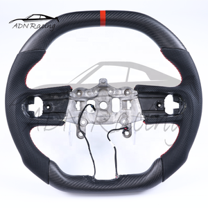 <span class=keywords><strong>Volant</strong></span> en cuir et fibre de carbone forgé brillant personnalisé pour Jeep Wrangler Gladiator Avenger Rubicon Aharra JL JT, compatible avec les modèles 2018-2025 - Product Image 4