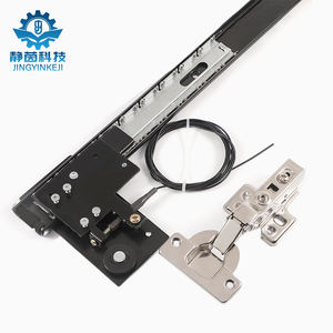 Rail de <span class=keywords><strong>porte</strong></span> pivotant pliant dissimulé de 35mm pour armoire <span class=keywords><strong>Porte</strong></span> coulissante à insertion latérale télescopique/Rail de <span class=keywords><strong>porte</strong></span> tournante - Product Image 2