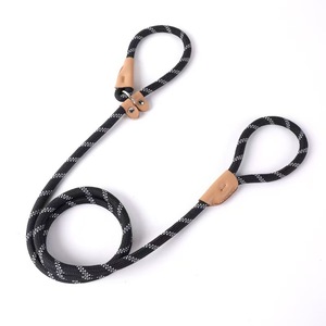 Nylon Dog Leash Medium Large Dogs Training Collar Pet Supplies Safety Belt Soft <b>Rope</b> Handle - Product Image 5