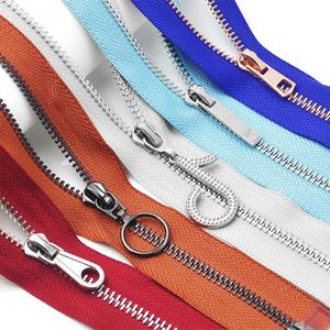 #3 #5 #7 #8 #10 Sudadera con capucha cremallera Cremallera Fermuar Metal Custom 10 # Brass Roll Jacket Bag Metal Zip cremallera metálica para chaqueta - Product Image 2