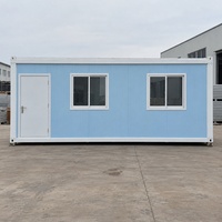 Maison modulaire préfabriquée à assemblage rapide pour bureau, dortoir et hébergement temporaire