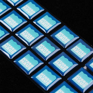 Изготовление на заказ 3D-наклеек с логотипом из эпоксидной смолы, 3D-этикетки с эпоксидным покрытием, водонепроницаемые глянцевые 3D-наклейки из эпоксидной смолы - Product Image 4