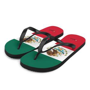 Drapeau mexicain LOGO personnalisé hommes tongs maison salle de bain anti-dérapant lumière pantoufles unisexe plage Wading <span class=keywords><strong>sandales</strong></span> tongs en gros - Product Image 2