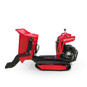 Mesin Pertanian konstruksi <span class=keywords><strong>Mini</strong></span>, Dumper Crawler Dumper CE diakui 500kg traktor <span class=keywords><strong>Mini</strong></span> penuh hidrolik 3 maju/1 kecepatan mundur - Product Image 2