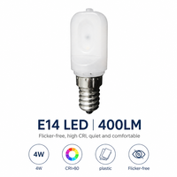 Ampoule LED E14 résidentielle AC220-240V 4W 400LM Ra>80 avec pilote IC sans scintillement 16 LED 2835