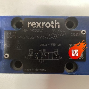 วาล์วโซลินอยด์แบบกำหนดทิศทางรุ่นดั้งเดิม R901257360 4WE6W6X/EG24N9K72L=AN ขนาด 6, 24V มีสินค้าในสต็อก - Product Image 2