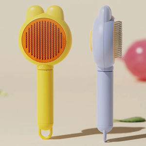 Cepillo para mascotas para la prevención de enfermedades de la piel, herramienta de eliminación de pelo con función de masaje, cepillo suave para gatos y perros - Product Image 5