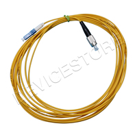 2/7/10/12/15/20m Fiber Optic Jumper Cable 2.0mm LC/UPC-FC/UPC-MM-PVC(OFNR) Fiber Optic Patch Cord
