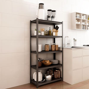 Étagères de cuisine pliantes en métal, modernes et réglables, 5 niveaux, supports de rangement portables pour la cuisine - Product Image 4