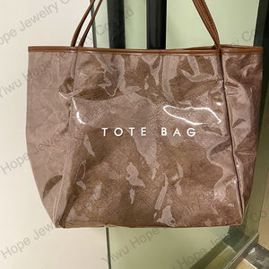 Bolsa de Mano Grande de PVC para Mujer, Estilo Weekender, para Compras, Viajes, al Hombro, Venta al Por Mayor de Fábrica, Novedad 2026 - Product Image 2