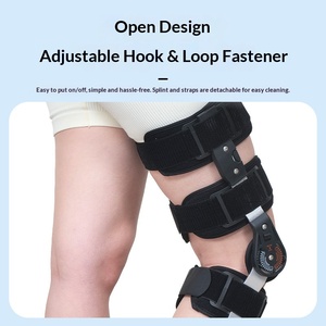Attelle de fixation du genou pour fracture de membre inférieur, support de fixation pour blessure du ménisque et du ligament, tailles 38cm-60cm - Product Image 4