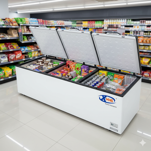 Xiangming Năng Lượng-Hiệu Quả Thiết Kế 350 Lít 200 Lít Ngăn Kéo Tủ Lạnh Ngực Tủ Đông Trượt Tủ Đông Sâu Trong Siêu Thị - Product Image 1