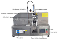 Machine de scellage et de découpe de tubes de nettoyant visage, machine de remplissage et de scellage de flexibles, machine de remplissage et de scellage de pâtes
