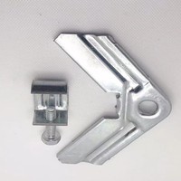 Coin de conduit de ventilation TDC, coin de conduit TDF, système de climatisation HVAC, collier de serrage pour conduit d'air
