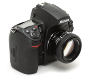 Objectif Nikon AF 50mm f/1.4D d'occasion à focale fixe pour appareil photo reflex numérique Nikon F, objectif portrait à grande ouverture