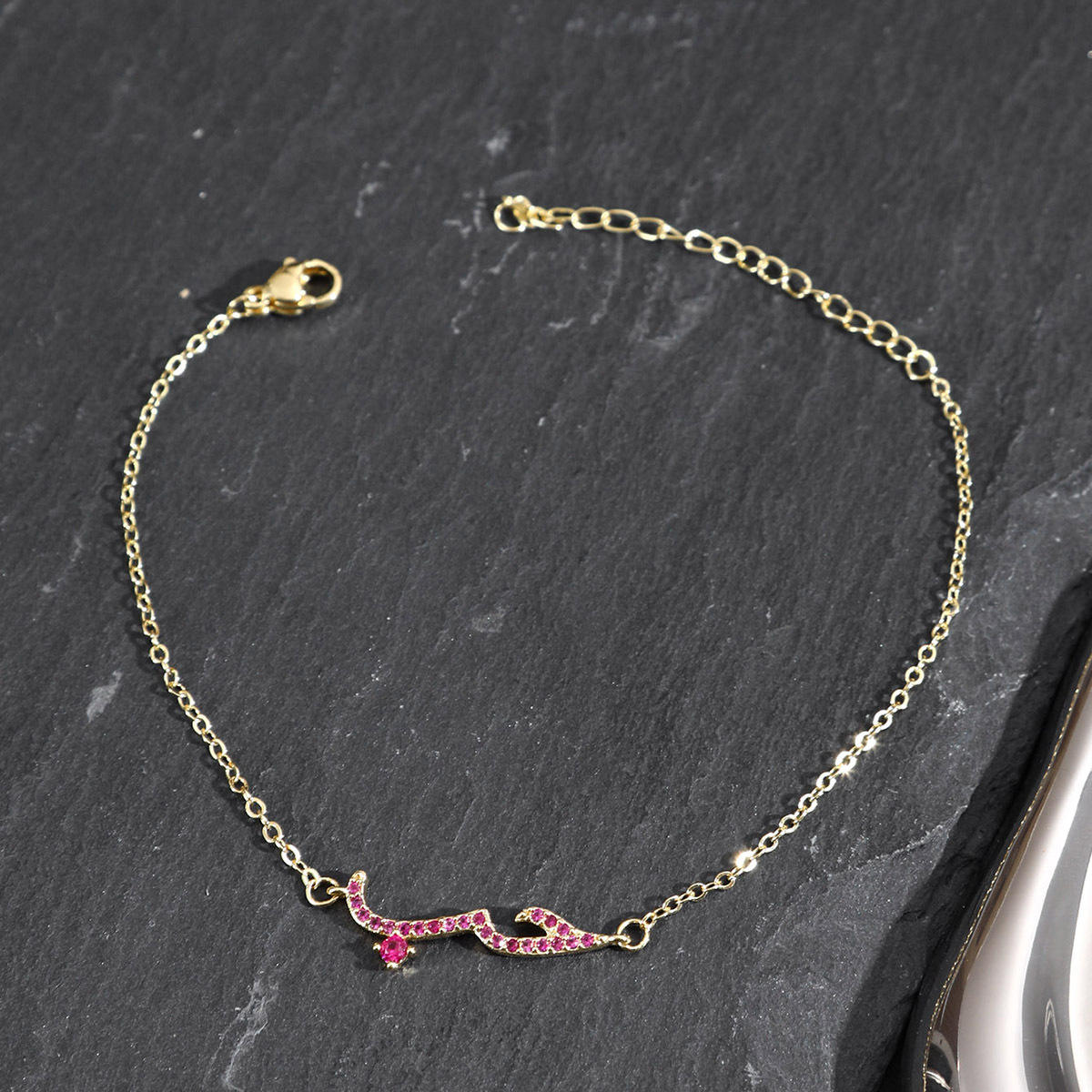 Gold Color - Red Diamond