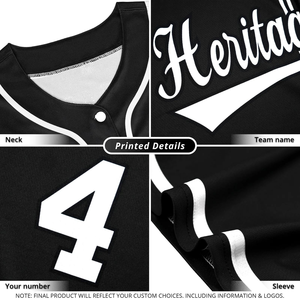 Magliette Sportive Personalizzate con Logo e Nome, Stile Vintage a Righe, Asciugatura Rapida, per <span class=keywords><strong>Baseball</strong></span> e <span class=keywords><strong>Softball</strong></span> - Product Image 2