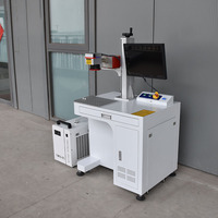 Machine de marquage laser UV 5W/10W, machine de lettrage et de codage, machine de gravure automatique pour plastique, cristal, feuilles, verre