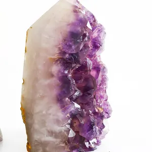 Wholesale Natural Healing Amethyst Point Quartz Crystal Point