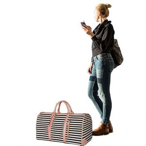 Sac de voyage suspendu grand format pour femmes, certifié BSCI, imperméable, avec pochette à chaussures - 2 en 1, valise suspendue pour vêtements et voyages - Product Image 6