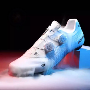 <span class=keywords><strong>Chaussures</strong></span> <span class=keywords><strong>de</strong></span> <span class=keywords><strong>cyclisme</strong></span> <span class=keywords><strong>Sidebike</strong></span> SD017 PRO ROAD avec doublure en mesh respirant intégral, dessus en microfibre, semelle en carbone - Product Image 1