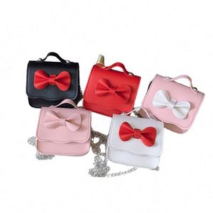 Nuevo Bolso de Mano de Perlas para Niñas, Bolso de Moda Infantil, Bolso Bandolera con Lazo de Encaje y Cierre de Botón, Mochila Infantil, Bolso de Hombro para Niños - Product Image 1