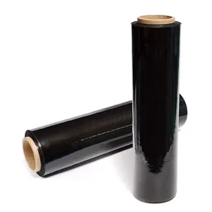 Custom 300m <b>Clear</b> PVC LLDPE Stretch Film <b>Wrap</b> Roll Soft Jumbo Roll Packaging Machine Moisture-Proof PE Stretch Film Packaging - Product Image 3