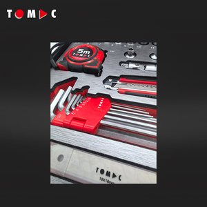 TOMAC 104 PCS Llave de vaso profesional de 3/7 "y juego de herramientas de reparación manual múltiple universal personalizado para el hogar y el taller - Product Image 5