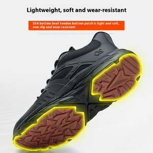 Zapatos de Seguridad CHITED para Hombre, Ligeros, Anti-Impactos, Anti-Pinchazos, con Puntera de Acero, Transpirables, Antideslizantes y Resistentes al Desgaste para Uso en Verano - Product Image 4