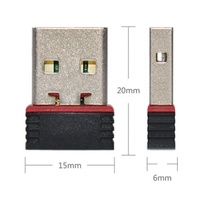 Adaptateur Wifi USB au prix d'usine, 150 Mbps, sans fil, USB WLAN 802.11n, mini adaptateur Wifi USB 2.0 pour PC, ordinateur portable