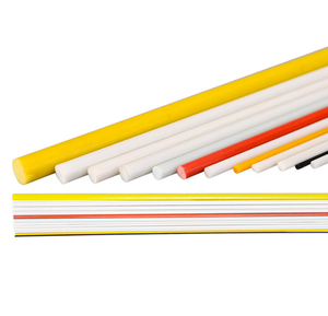 Kleine Größe FRP GRP feste Glasfaser-Stab-Verstärkung für Bau glatte Oberfläche Fischerrute mit Schnittbearbeitungsdienst - Product Image 1