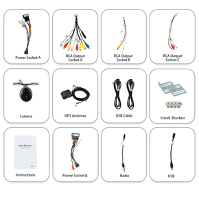 เครื่องเล่น DVD ติดรถยนต์มัลติมีเดีย360 9นิ้วแอนดรอยด์12 Wi-Fi ด้านหลังกล้องสเตอริโอรถยนต์มัลติมีเดียสำหรับ <span class=keywords><strong>Ford</strong></span> <span class=keywords><strong>Transit</strong></span> - Product Image 6